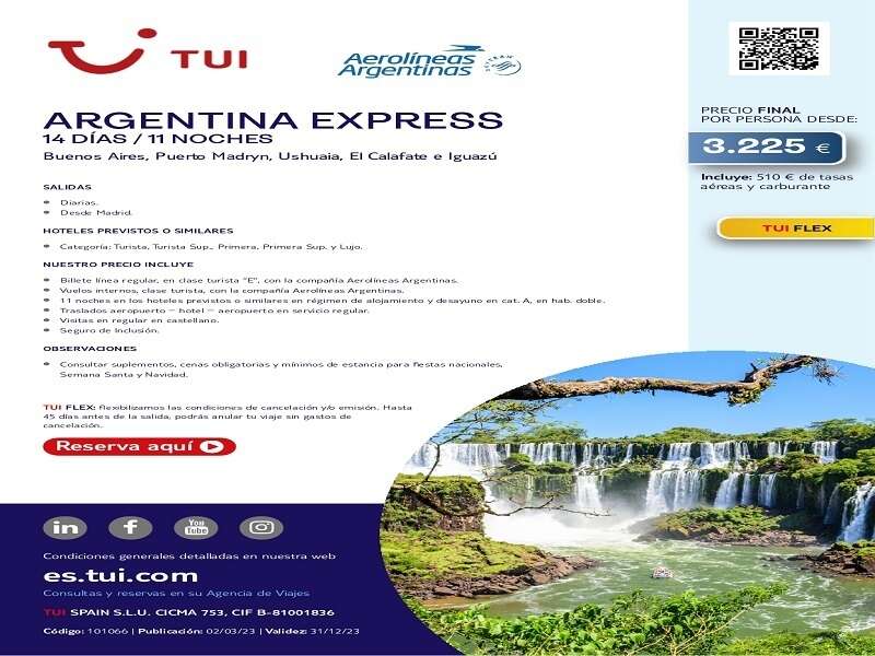 Ofertas Viaje - ARGENTINA EXPRESS