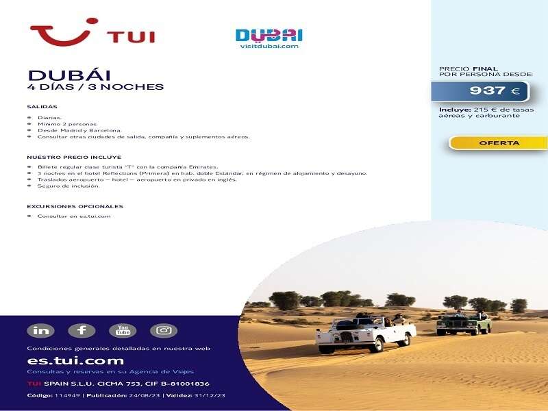Ofertas Viaje - DUBAI