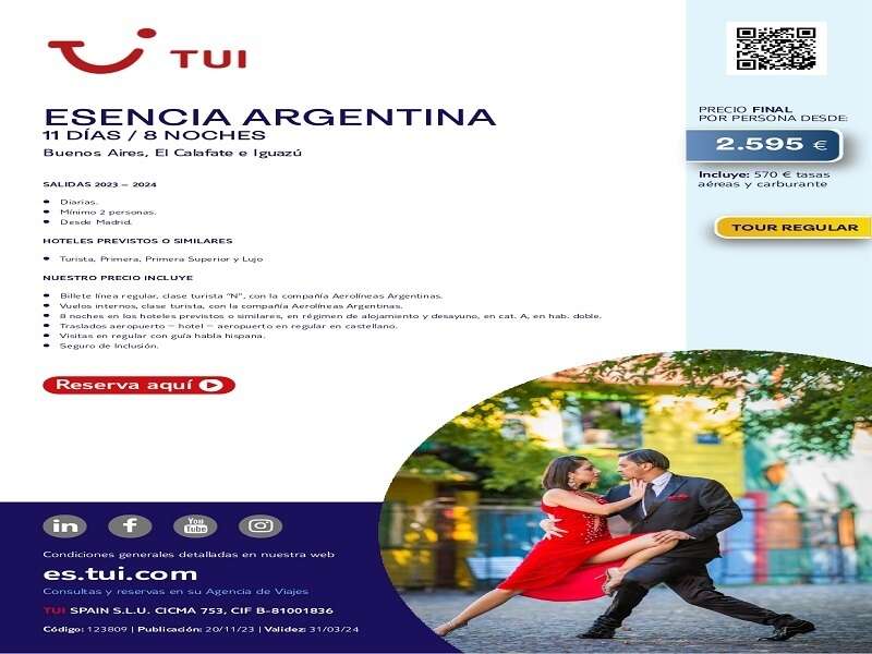 Ofertas Viaje - ESENCIA ARGENTINA