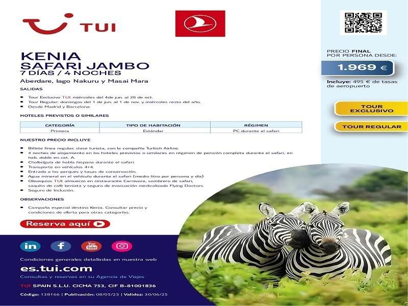 Ofertas Viaje - Kenia safari jambo