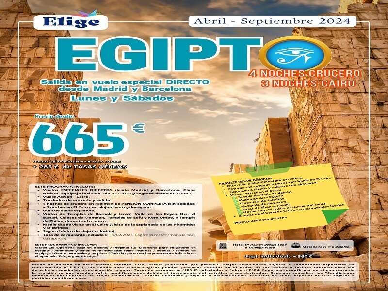 Ofertas Viaje - EGIPTO