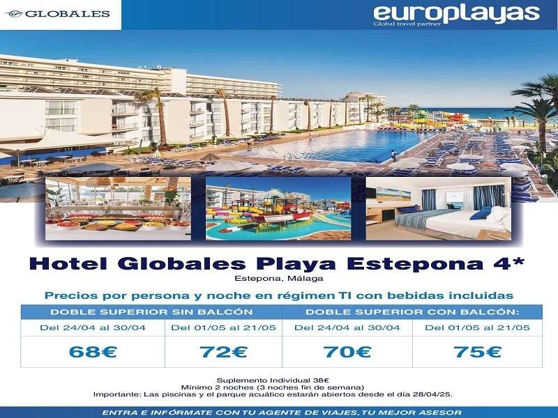 Ofertas Viaje - Hotel globales playa estepona 4*