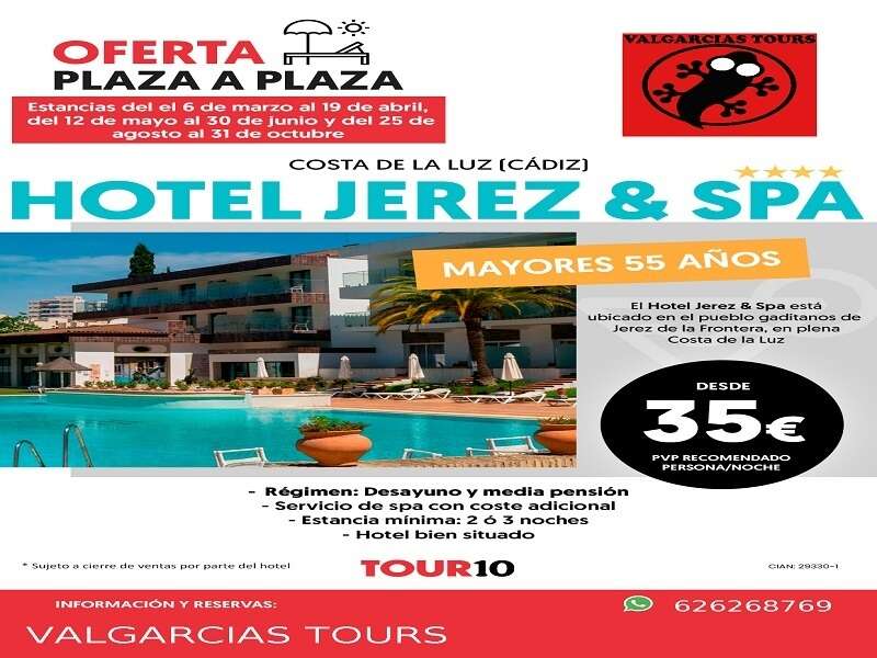 Ofertas Viaje - HOTEL JEREZ Y SPA