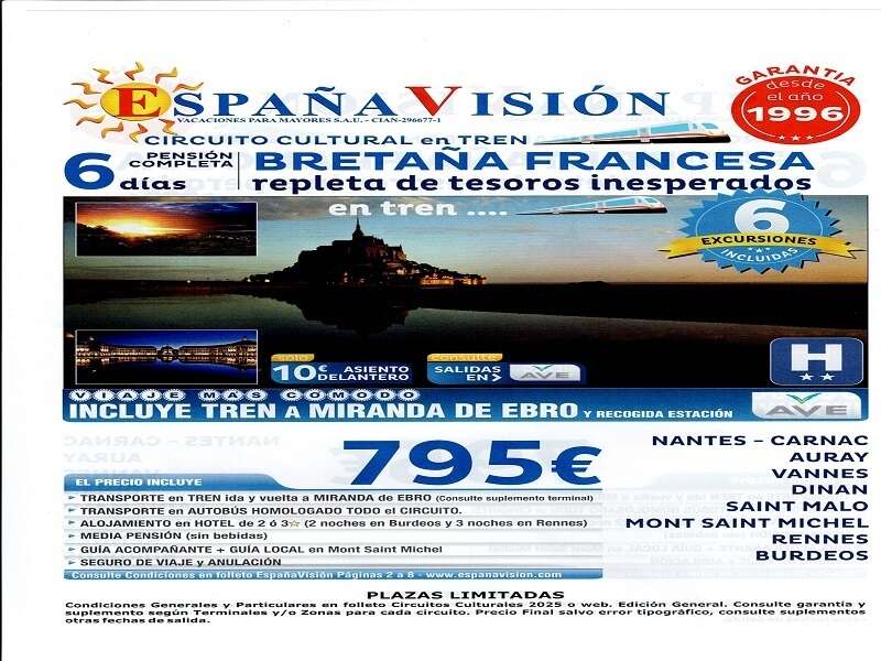 Ofertas Viaje - Bretana francesa 